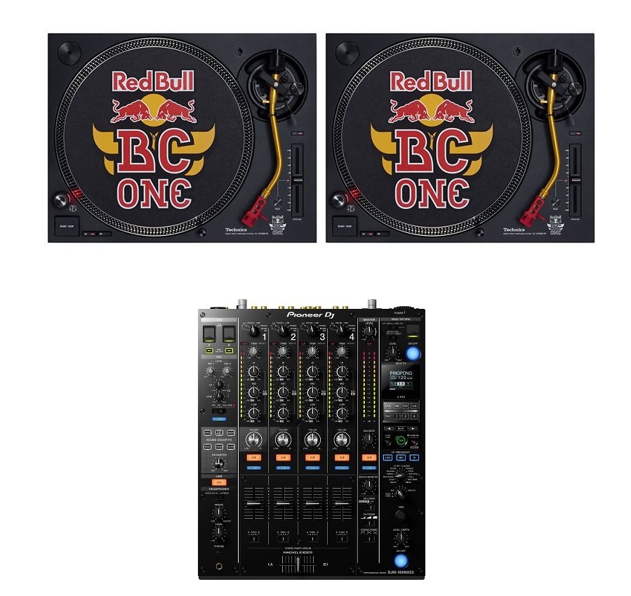 2 Technics SL1210 mk7 + DJM900 NXS2 Red Bull Edition 