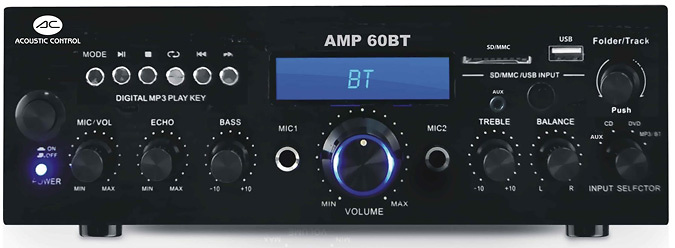 AMP60 BT Amplificador Acoustic Control AMP60 BT
