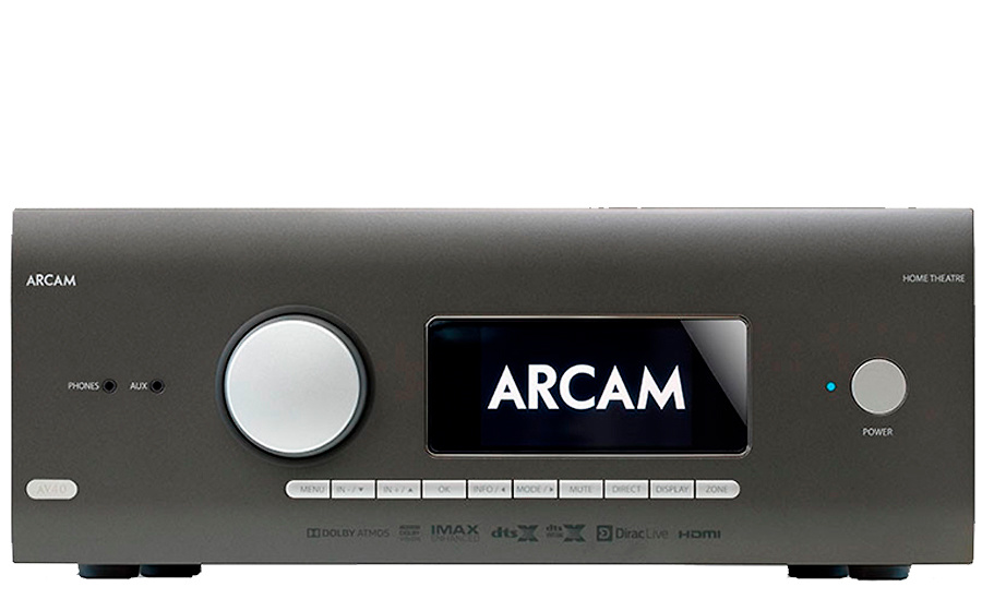 Arcam AV 40 Arcam AV 40: Preamplificador Dolby Atmos y DTS: decodificación X 9.1.6