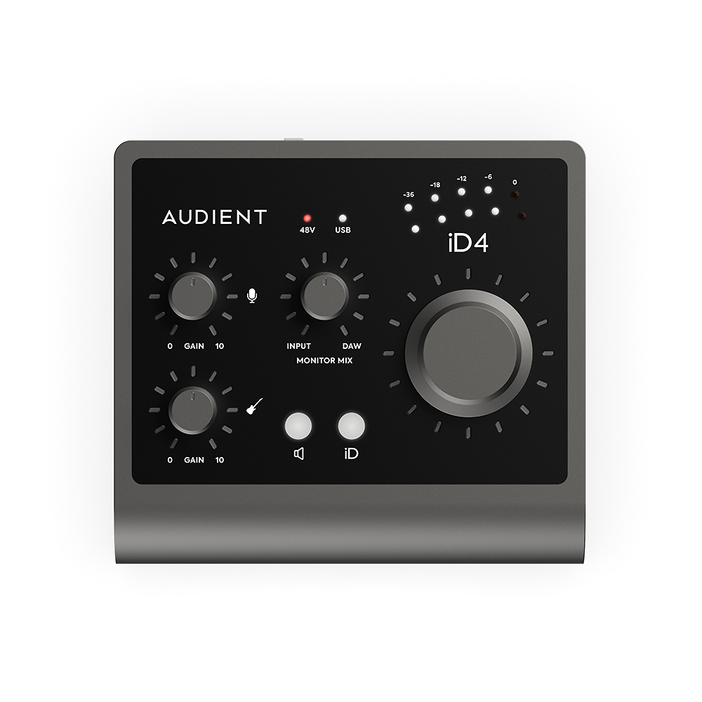 Audient iD4 (MKII) Interface de audio USB compacto de 2 entradas y 2 salidas iD4 (MKII)
