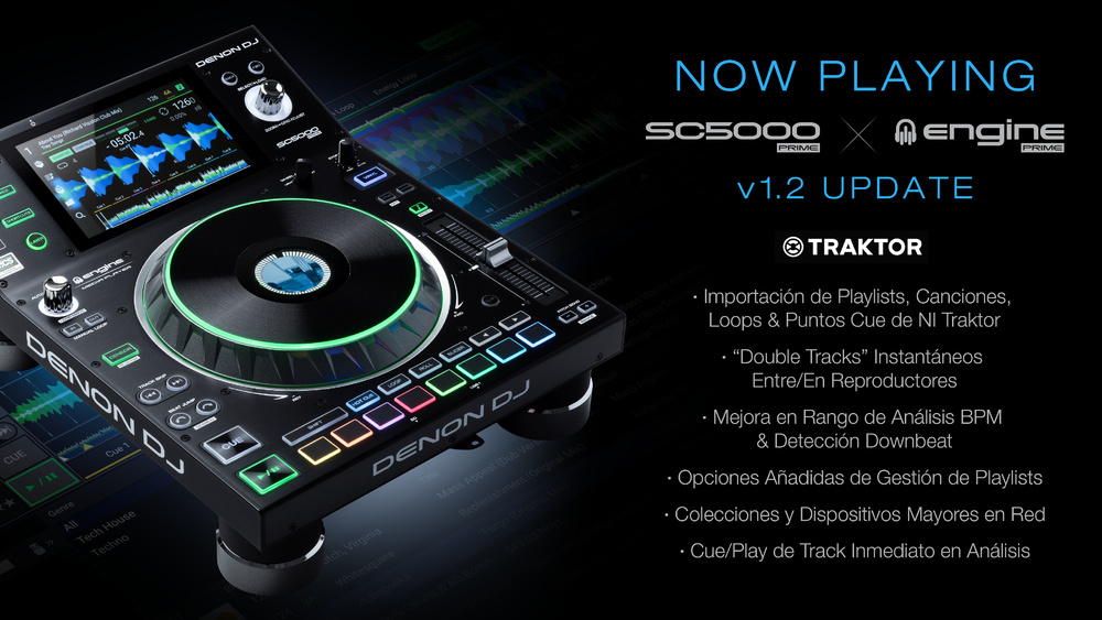 Actualización v1.2  Denon DJ