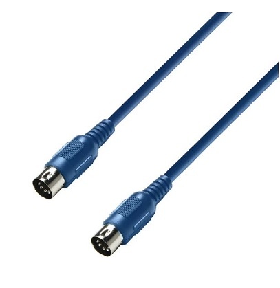 Adam Hall Cables K3 MIDI azul 3 m azul 6 m azul 1.5 m 