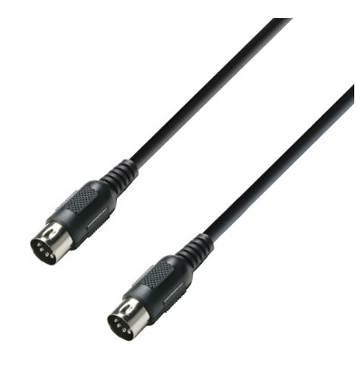 Adam Hall Cables K3 MIDI negro 6 m negro 3 m 