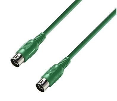 Adam Hall Cables K3 MIDI verde 1.5 m verde 6 m verde 3 m 