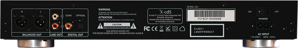 Advance Paris X-CD5 