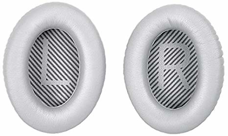 QC35 silver almohadillas Almohadillas Auricular Bose Quietcomfort 35 II en plateado