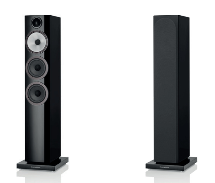 Bowers and Wilkins 704 S3 negro 