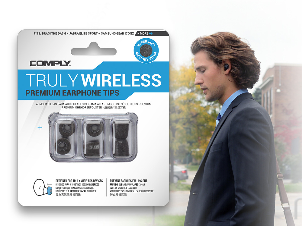 Almohadillas Truly Wireless Almohadillas Comply Truly Wireless