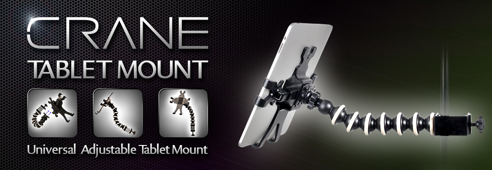 Tablet Mount Accesorio de soporte versátil para tabletas Crane Tablet Mount CA3-TBT