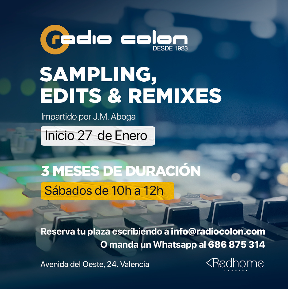 CURSO DE Sampling, Edits y Remixes 