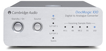 silver Conversor digital /analógico Cambrige Audio DacMagic 100 en silver