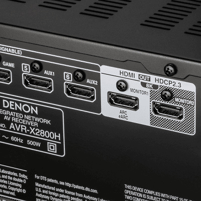 Denon AVR-X2800H 