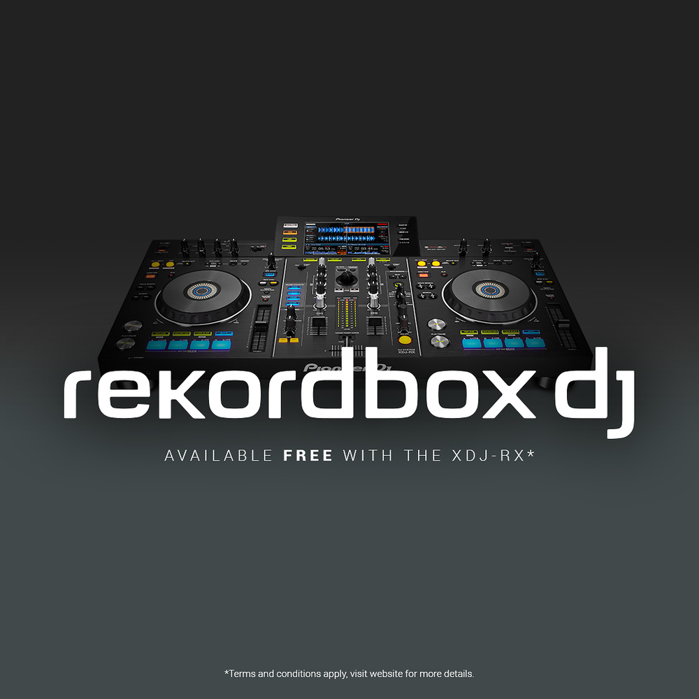 El XDJ-RX incluye rekordbox dj