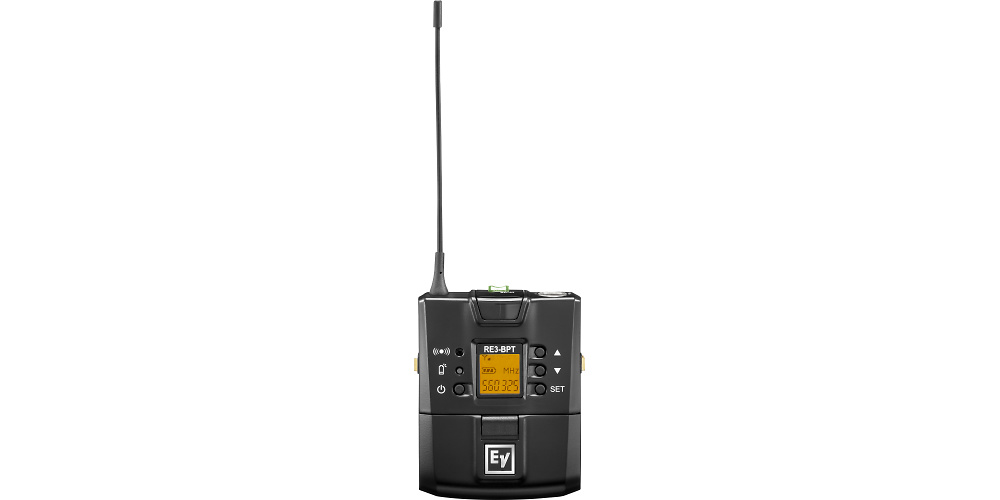 Electro-Voice RE3-BPT-5H Transmisor de Petaca 36 MHz (560-596 MHz) Electro-Voice RE3-BPT-5H Transmisor de Petaca 36 MHz (560-596 MHz)