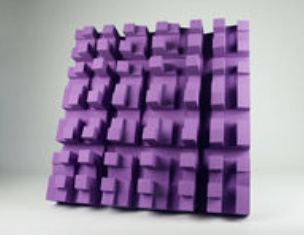 EliAcoustic Fussor 3D Pure púrpura 