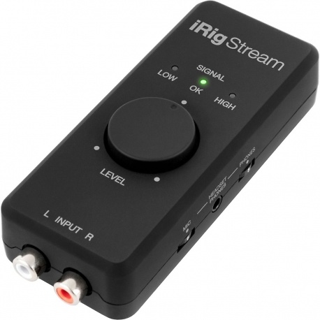 IK Multimedia iRig Stream IK Multimedia iRig Stream, Interfaz de Audio para Aplicaciones de Streaming