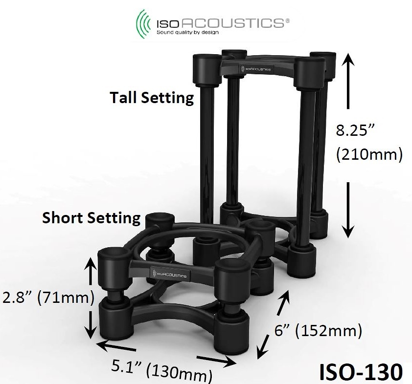 IsoAcoustics ISO-130 (pareja) 