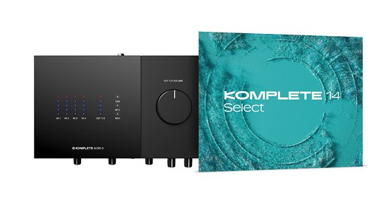 KOMPLETE AUDIO 6 + KOMPLETE 14 bundle Komplete 14 Select 