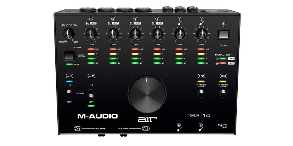 M-Audio Air 192/14 M-AUDIO AIR 192-14 Interface Audio 8 Entradas / 4 Salidas