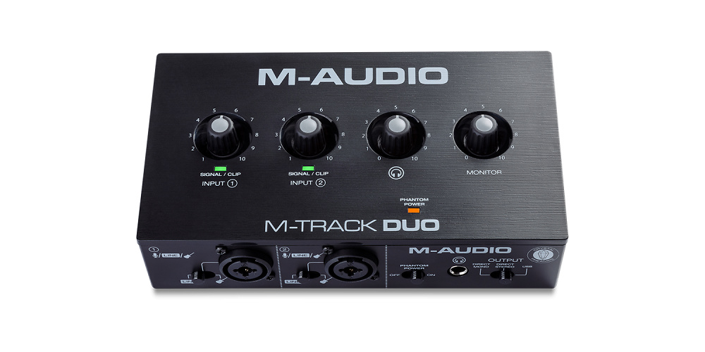 M-Audio M-Track DUO M-Audio M-Track DUO Interface Audio USB de 2 canales
