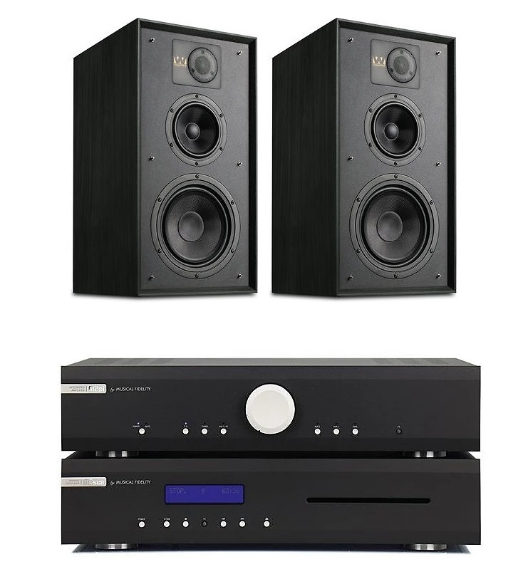 MUSICAL FIDELITY M2si + Wharfedale Linton negro M2s CD 
