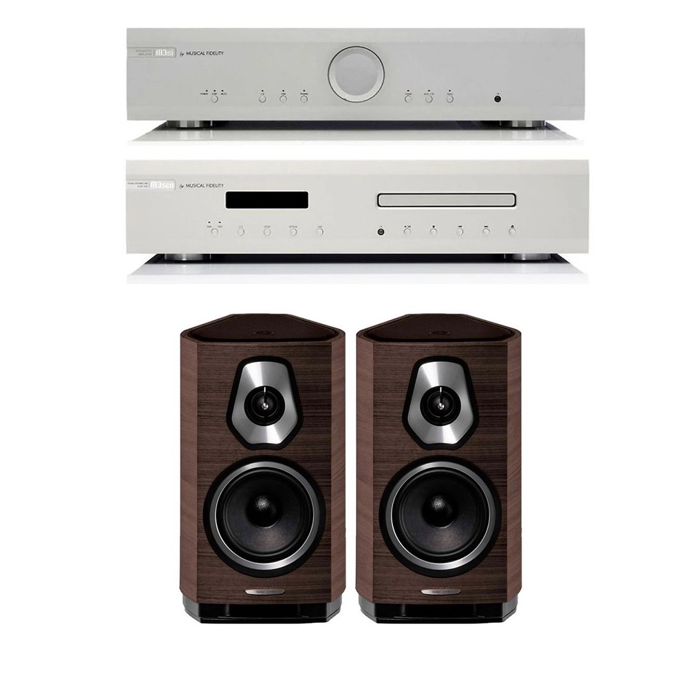 MUSICAL FIDELITY M3si + Sonetto I silver/wenge M3s CD 