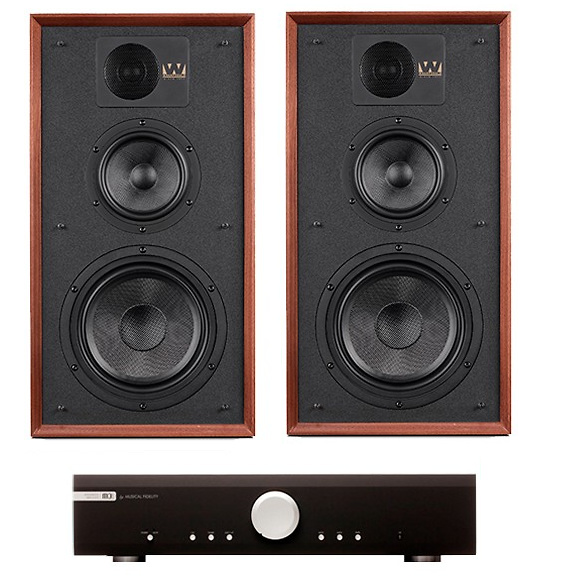 MUSICAL FIDELITY M3si + Wharfedale Linton negro/nogal No 
