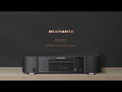 Marantz-CD6007-CD-Player-with-Hi-Res-Audio-Support Marantz CD6007 CD-Player con soporte para Hi-Res-Audio