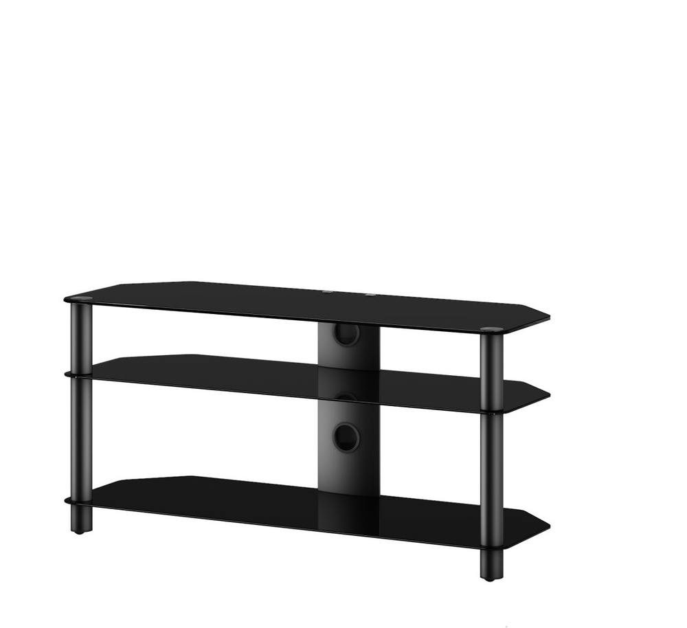 Mueble TV NEO Serie 3 negro 130 cm 