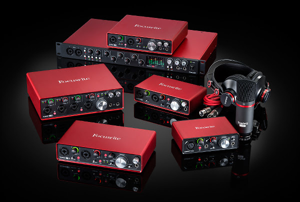 Novedades Focusrite Junio 2016