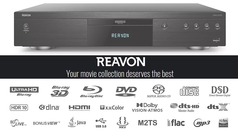 Reavon UBR-X200 Reproductor de Blu-Ray 4K Ultra HD