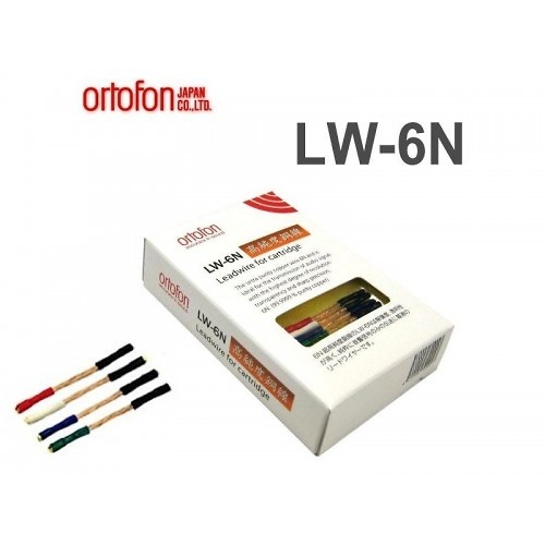 Ortofon LW6N Cables de conexión de alta calidad para portacápsulas LW-6N