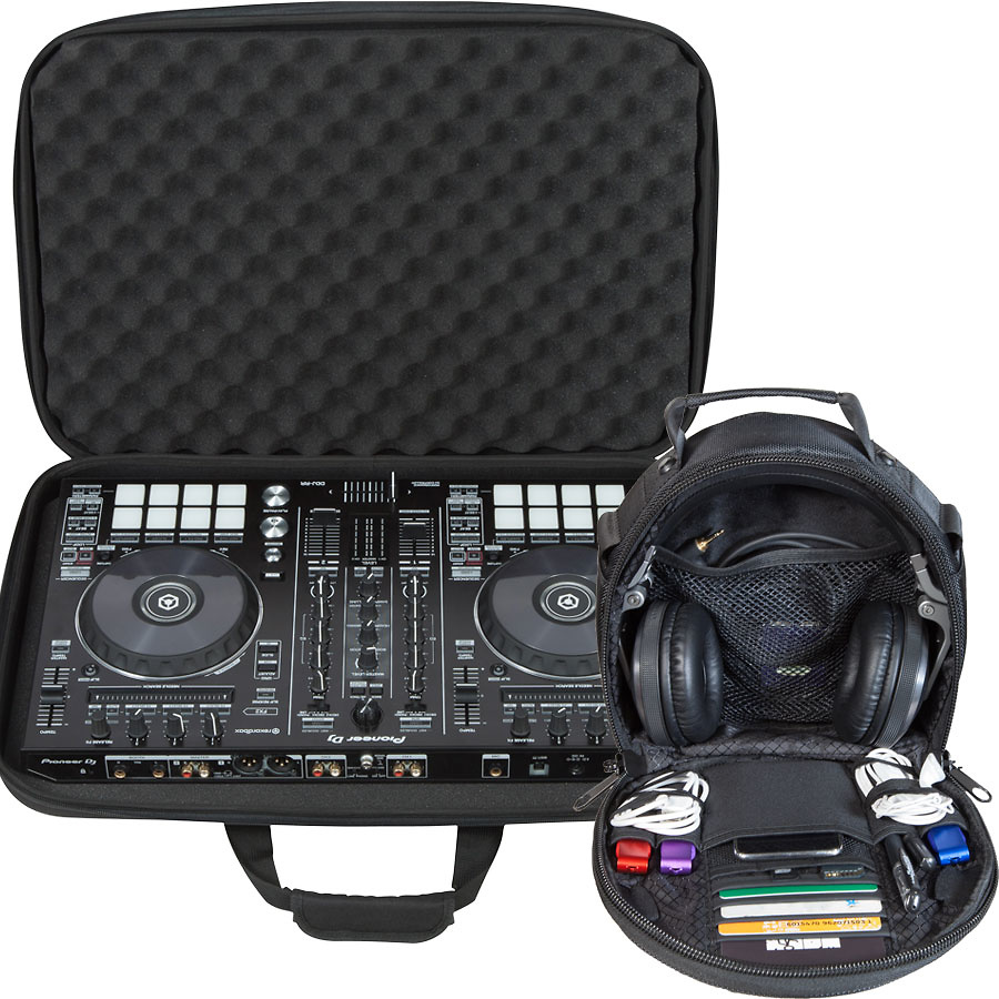 Kit maleta DJ ligera 1 x W-MCB640 para DDJ-SR2 / KONTROL S4MK3 y 1 x W-HEADPHONES-BLACK Kit maleta DJ ligera 1 x W-MCB640 para DDJ-SR2 / KONTROL S4MK3 y 1 x W-HEADPHONES-BLACK