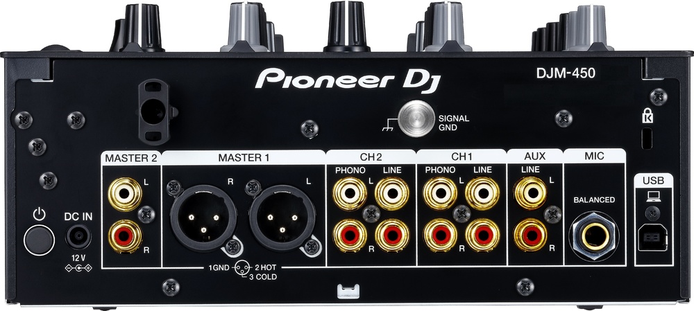 DJM450 conexiones Pioneer DJM450 conexiones