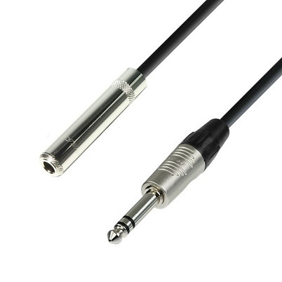 Cable de Extensión para Auriculares de Jack 6,3 mm estéreo a Jack 6,3 mm estéreo Cable de Extensión para Auriculares de Jack 6,3 mm estéreo a Jack 6,3 mm estéreo