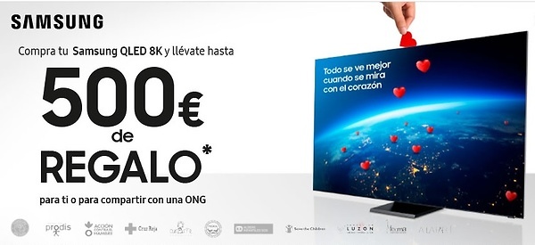 Promoción Samsung  QLED 8K 