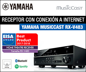 Receptor RXV483 Premio EISA Receptor Yamaha RX-V483