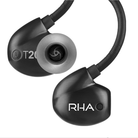 RHA T20i BLACK Auriculares RHA T20i en negro