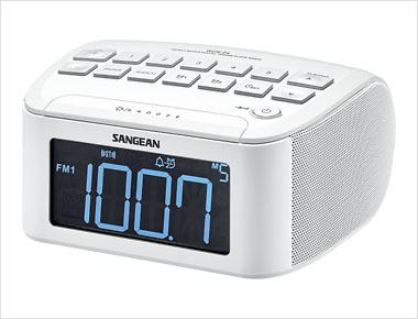 Sangean RCR-24 Radio reloj digital RCR-24 blanco