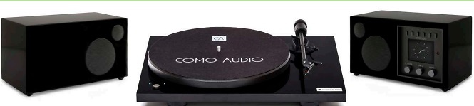 SOLO + AMBIENTE + BLUETOOTH TURNTABLE negro 