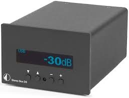negro Amplificador Project Stereo Box DS en negro