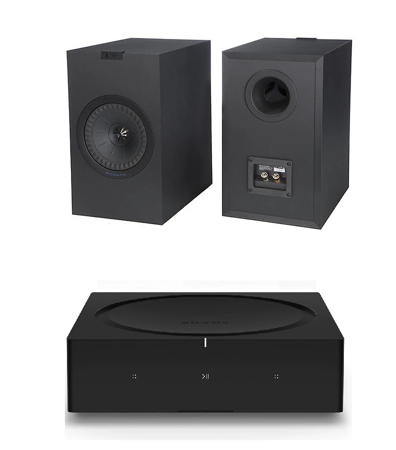 Sonos Amp + KEF Q350 negro 