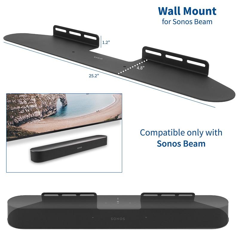 Soporte para Sonos Beam Soporte de pared para altavoz Sonos Beam