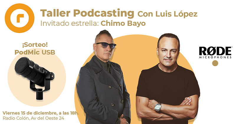 Taller de Podcasting con Luis López