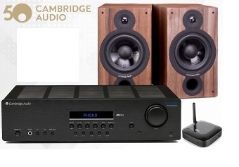 Topaz SR20 + altavoces SX Conjunto Cambridge Audio formado por Topaz SR20 + altavoces SX