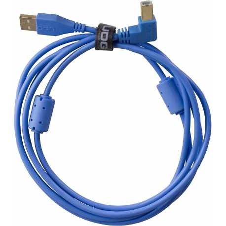 UDG U9500X - CABLE USB 2.0 A-B ACODADO azul 1 m azul 2 m azul 3 m 