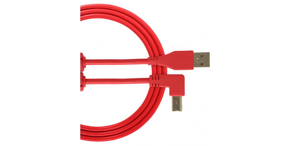 UDG U9500X - CABLE USB 2.0 A-B ACODADO rojo 3 m rojo 1 m rojo 2 m 