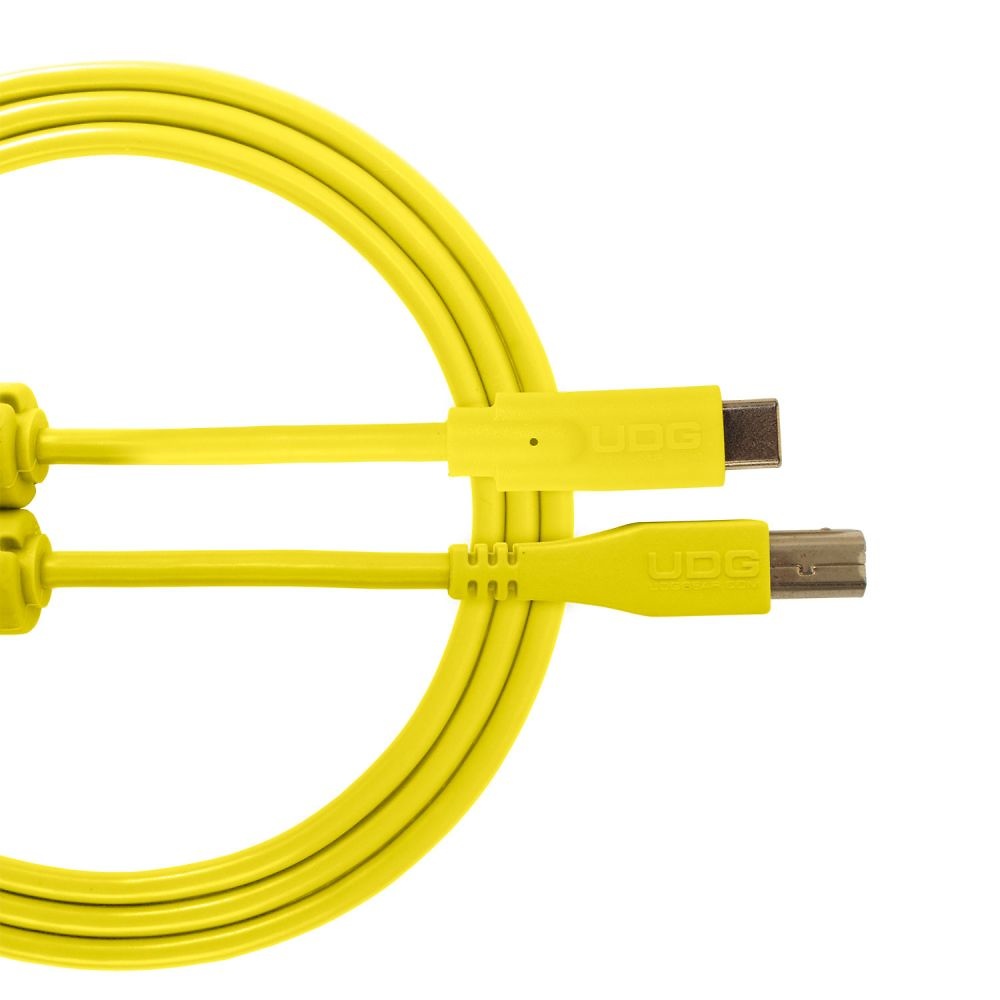 UDG U96001LB - CABLE USB 2.0 C-B RECTO amarillo 