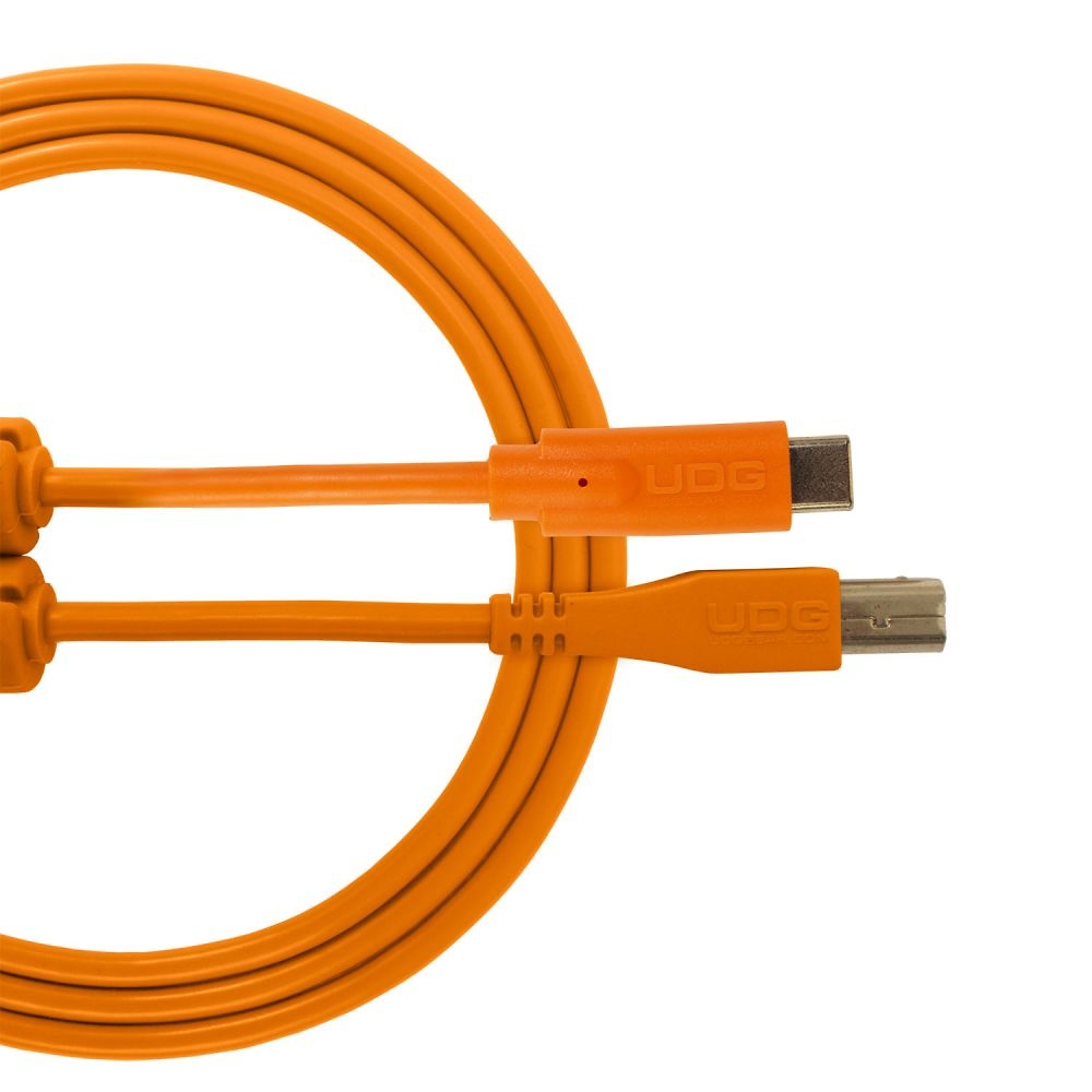 UDG U96001LB - CABLE USB 2.0 C-B RECTO naranja 