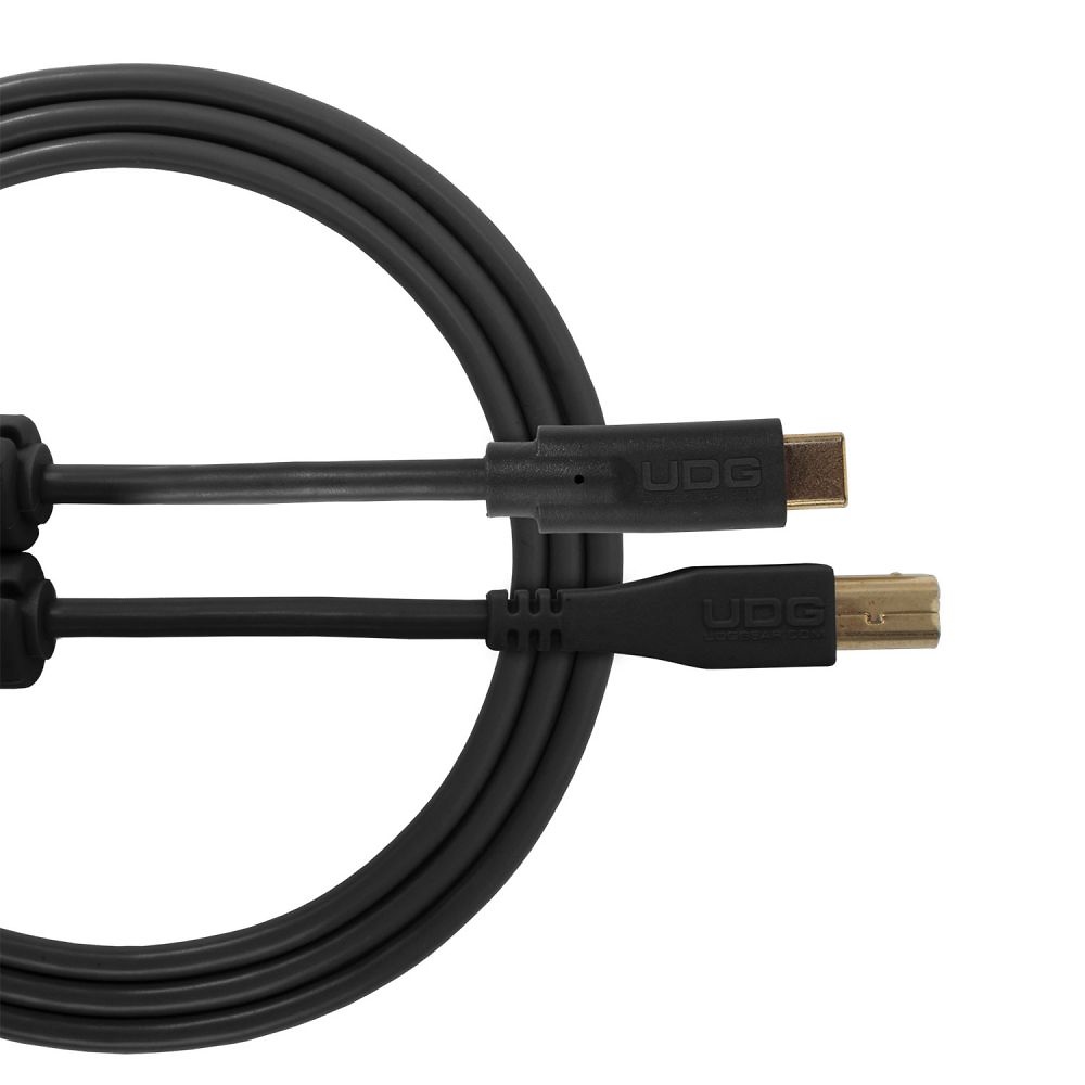 UDG U96001LB - CABLE USB 2.0 C-B RECTO negro 
